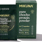Mikuna Chocho Superfood Protein, Plant-Based Protein Powder, Travel Packs - Vegan, Gluten Free, 3g Net Carbs or Less, and Bioavailable, Non-Isolate (8 Servings, Pure Chocho)