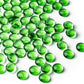 1 LB Green Glass Marbles, Mini Flat Glass Beads~150 PCS for Vase Fillers, Floral Bottom Mancala Gems Pebbles Fish Tank Rocks for Table Aquarium,Home Decor Art Craft Supplies(0.5"~0.7")