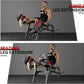 GMWD Leg Extension and Curl Machine, Single Leg Extension, Lying Leg Curl, Standing Leg Curl, Adjustable Leg Exercise Bench with Plate Loaded, Leg Machine Home Gym, Red