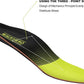 Plantar Fasciitis Feet Insoles Arch Supports Orthotics Inserts Relieve Flat Feet, High Arch, Foot Pain Lime Yellow