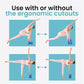 Ergo Yoga Blocks, Relieve Wrist Pain, Improve Comfort and Grip, Contoured Design, Pilates Exercise Balance & Stretching