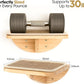 Wood Cat Wall Shelves with Sisal Cats Window Perch, Wall Mounted 4-Piece Cat Climbing Set with Curved Bed, Flat Perch and Sisal-Covered Steps