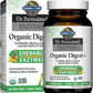 Garden of Life Dr Formulated Digestive Enzymes with Papain, Bromelain, Lipase for Digestion & Nutrient Absorption – Organic Digest+ - Vegan, Gluten-Free, Non-GMO, Tropical Fruit Flavor, 90 Chewables