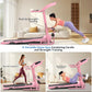 ANCHEER Foldable Treadmill with Sit Up Bench, 2025 Upgrade 3.5HP Portable Treadmills for Home with Incline 350 lbs Capacity, Smart LCD Display Body Fat& Heart Rate, Multifunction Exercise Equipment