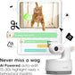 AI Dog Camera, Smart Security Camera Indoor with Phone App [Pet Recognition, Daily Activity Analysis & Motion Tracking] Cat Cam 5MP HD, 360° View, 2-Way Audio, Night Vision, 5G WiFi