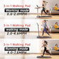 Walking Pad Treadmill with Incline and Handle Bar, 7.5MPH Under Desk Treadmill for Home Office, 360 Lbs Capacity Portable Treadmills with Remote Control, Led Display