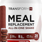TransformHQ Meal Replacement Shake Powder 28 Servings (Chocolate) - Gluten Free, Non-GMO