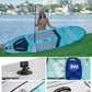 BM Paddle Board Inflatable Stand Up Paddle Board, SUP Paddleboard for Adult, Premium Accessories | Non-Slip EVA Deck & Foam Handles, Camera Mount, Double Action Pump, 85L Travel Backpack