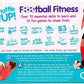 Shuffle Up Soccer Card Games - 70+ Fun & Active Skills Cards for Kids, Fitness Cards Develop Fundamentals, Stamina & Strength, Easy to Play for Kids | Multiple Skills Level Card Include 2 Dices