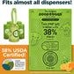 The Original Poop Bags® Dog Poop Bags Rolls – Orange Scented, 38% Plant-Based, USDA Certified, Heavy-Duty Poop Bags for Dogs, 960 Count