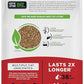 WORLD'S BEST CAT LITTER Multiple Cat Unscented, 8-Pounds - Natural Ingredients, Quick Clumping, Flushable, 99% Dust Free & Made in USA - Long-Lasting Odor Control & Easy Scooping