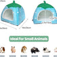 Guinea Pig Hideout Bed Rabbit House Cave Accessories Cozy Hide-Out for Bunny Hedgehog Ferret Chinchilla&Other Small Animals