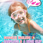 Rantizon Swim Goggles 2 Pack, Wide View Anti Fog&UV Swimming Goggles for Audlt, No Leaking Swim Glasses for Men Women Kids