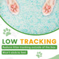 NEWORD Crystals Cat Litter Superior Odor Control 14 lbs Total (2 Pack of 7lb Bags) Soft-On-Paws Low Tracking Dust-Free Green Silica Gel, Aloe Vera Fragrance