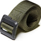 CQR Tactical Belt, Military Style Heavy Duty Belt, Webbing EDC Quick-Release Buckle