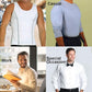 Insta Slim -Made in USA- Compression Tank-Top Shapewear for Men. Tummy Control Slimming Body-Shaper for Belly & Back Support