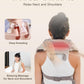 Cordless Neck Massager with Heat, 4D Deep Kneading Neck Shoulder Massager for Pain, Wireless Shiatsu Back Massager Pillow, Gifts for Men, Women Rechargeable