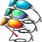 3 Pack Polarized Sports Sunglasses for Men, Mens Sunglasses Wrap Around UV400 Protection for Cycling Fishing Driving