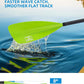 OCEANBROAD SUP Paddle - Adjustable Stand-Up Paddle for Paddleboard Kayak, Adjustable Aluminum Alloy Shaft with Reinforced Nylon Blades