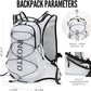 Hydration Pack Backpack, Lightweight Water Backpack with 2L Leakproof Hydration Bladder Daypack for Men Women,Running Hydration Vest for Outdoor Trail