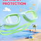 Kids Swim Goggles,Swimming Goggles for Kids 6-14, Anti-Fog UV Protection Pool Glasses for Boys Girls
