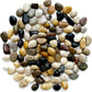 River Rocks 10 Lbs,0.4-1.2 Inch Pebbles for Indoor Plants, High Polished Stones for Garden Landscaping, Smooth Gravel Filler for Outdoor Plants, Succulents, Fish Tank and Vases