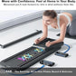 BAM Athletica Serenity Foldable Pilates Reformer Board | Compact Home Pilates Machine for Gentle Core, Balance & Mobility | Low-Impact Pilates Board with Light Resistance for Pilate Beginners