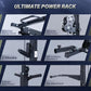 MAJOR FITNESS Drone3 Power Rack, Multi-Function Home Gym Squat Rack with Pull-Up Bar, Cable Crossover & J-Hooks, Heavy-Duty Steel Frame for Maximum Stability & Strength Training