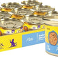 Wellness Complete Health Pate Adult Wet Cat Food, Natural, Protein-Rich, Grain Free, 3 Ounce, 24 Pack, (Beef & Salmon)