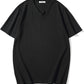 VEIISAR Premium V Neck T Shirts for Men - Modern Fitted Tees Vneck Undershirts