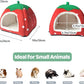 Guinea Pig Hideout Bed Rabbit House Cave Accessories Cozy Hide-Out for Bunny Hedgehog Ferret Chinchilla&Other Small Animals