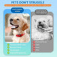 PET Teeth Cleaning Wipes for Dogs & Cats,Gentle Pet Dental Care Wipes with Massaging Micro-Brushing Beads, Remove Bad Breath & Plaque.Dog Toothbrush & Tooth Brushing Kit-Unscented