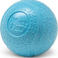 WEST PAW Boundr Ball Dog Fetch Toy – Bouncing Toys for Dogs, Fetch, Catch, Chewing, Play – Floatable, Recyclable Balls – Small Aqua Blue/Dandelion Yellow 2-Pack