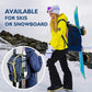 Unigear Ski Boot Bag, 70L Ski Boot Travel Backpack for Ski Helmet, Goggles, Gloves, Skis, Snowboard & Accessories（Blue）