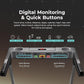 Sunny Health & Fitness Fully Assembled OneClick-Fold 20" Smart Treadmill with Auto Incline & SunnyFit App