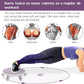 6 Caster Ab Roller, Ab Exercise Equipment with Knee Pads, Ab Roller Wheel for Core Exercise, Abdominal Strength Training for Home Gym, 360° Silent Ab Workout Equipment