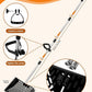 Chicken Poop Scooper with Ergonomic D-Grip 64" Long Handle 4 Sections Adjustable Stainless Steel Chicken Coop Scooper for Sand Sifting Shovel Farm Beach Garden Yard Waste Litter Pooper Cleaning Tools