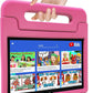 Kids Tablet, 10.1 Inch Tablet for Kids Android 14, 64GB Octa-Core, WiFi, Big Battery, Kids Space, Parental Control 1280 * 800 HD Display Children Tablets Pink