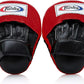 Fairtex FMV9 Contoured Focus Mitts |Striking Accuracy & Protection for Boxing, Muay Thai, Kickboxing |Ergonomic Design, Soft Padding, Secure Fit Leather