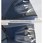 Pet Stroller with 4 Wheels for Small/Medium Pets, Portable Travel Foldable Carrier Jogger for Dog Cat Puppy Kitty, Rear Wheel Breaks, Storage Basket, Visible Mesh Weather Cover (Navy Blue)