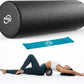 Invincible Fitness EPP Foam Roller for Deep Tissue Massage – Enhance Recovery, Relieve Pain, and Boost Mobility for a Stronger, Healthier You (Black)