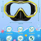 W WSTOO Kids Swim Goggles with Nose Cover,Snorkel Diving Swimming Mask for Youth 5-15,HD 3-Window Wide Vision Anti-Shattered Lens Anti-Fog&Leak