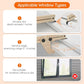 HOOBRO Cat Window Perch, Set of 2, Cat Window Hammock with Support Legs, Cat Hammocks for Indoor Use, Cat Beds with Soft Plush for Window and Floor, Natural NL44CS03