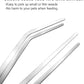 Longjet Kitchen Tweezers Metal Tongs for Cooking - Reptile Feeding Tongs for Gecko, Bearded Dragon, Snake - Long Forceps for Aquarium Plant