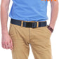 WHIPPY Mens Elastic Stretch Belt Unisex Adventure Web Belt for Women Men with Non-Metal Buckle Adjustable Belts