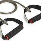 Reebok Resistance Tube Full Body Workout, Warm-Up & Strength Training Resistance Bands with Handles, Non-Slip Stretch Bands for Exercise, Fitness Bands for Men & Women