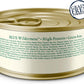 Blue Buffalo Wilderness Natural High-Protein Grain-Free Wet Food for Adult Cats, Duck Paté, 3-oz. Cans, 24 Count