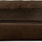 Furhaven Cooling Gel Dog Bed for Medium/Small Dogs w/ Removable Bolsters & Washable Cover, For Dogs Up to 35 lbs - Plush & Suede Sofa - Espresso, Medium