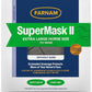 Farnam SuperMask II Fly Mask Without Ears for Larger Horses, Full Face Coverage and Eye Protection from Insect Pests, Structured Classic Styling Mesh with Plush Trim, XL Size