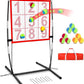 Dart Board for Kids, Kids Dart Board Set with Sticky Balls/Support Frame, Indoor/Sport Outdoor Fun Party Play Game,Easy Set Up and Included Carry Bag